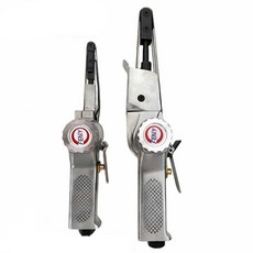 소형 에어 벨트 그라인더 샌딩기 공압 연삭 핸드 샌더, 1. 샌딩기 330x10 +사포5개 +오일, 1개