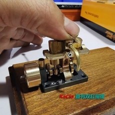 搖擺式雙缸蒸汽機模型 迷你蒸汽機船用蒸汽機模型 精緻工藝 懷舊收藏, 1個, 搖擺式雙缸蒸汽機模型迷你蒸汽機船用蒸汽機