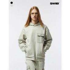 스위브 스위브 유니) EDGE SLIT POCKET HOOD (LSRSCTH107M)