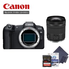 [캐논공식파트너] 캐논 EOS R8/RF24-105mm F4-7.1 IS STM패키지/128GB/필터/프로텍팅클로스, EOS R8