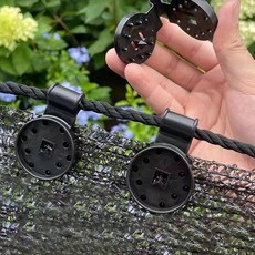 햇빛 메쉬 차광 그물 막 망 고정 클립 홀더 고리 집게, 본상품선택, 그물고정후크1P, 그물고정후크1P