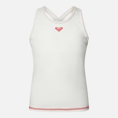 보드라이더스 록시 주니어용 NEVER TOO LATE 슬리브리스 래쉬가드 (TG21BR526WHI)_CA