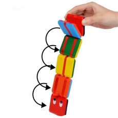 색깔체인지 기초마술 나무블럭 야곱사다리/ 선물 착시현상 미래교육, 2개