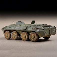 트럼페터 러시아 BTR-70 보병 수송 차륜 장갑차 초기형 밀리터리 프라모델 1:72, 1개