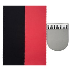 鋼琴罩 鍵盤蓋 2款 + 樂器擦拭布套組 2W021