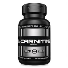 籠養肌肉左旋肉鹼蔬菜膠囊無麩質, 120入, 1個