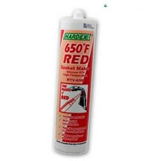 엠에스몰 하덱스 내열 가스켓 실리콘 실란트 650 RED 300g 고정용실리콘