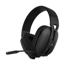 앱코 유무선 2.4GHz 블루투스 3모드 경량 게이밍 헤드셋, 블랙, MR300