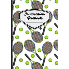 (영문도서) Composition Notebook: 6" X 9" Tennis Pattern Paperback, Independently Published, English, 9781088548172