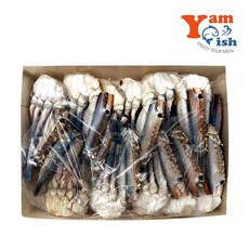 바레인 튀니지 절단 꽃게 M, 5개, 500g