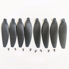 原裝J18 DRONE UAV 無人機配件：3.7V 3000毫安大容量長續航電池、風葉, 槳葉1套(8片+8螺絲)