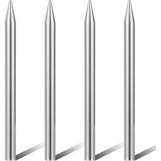 가죽공예 바늘 엘레가페르마 4개 파라코드 FID 스테인리스 스틸 5mm 끈 팔찌 야구 글러브 벨트 DIY 공예용 직조 도구, 가죽공예 바늘 엘레가페르마 4개 파라코드 FID 스테인