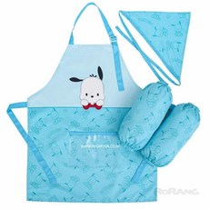 로랑마켓 캐릭터 앞치마 토시 두건 세트 캐릭터앞치마 어린이팔토시 유치원앞치마