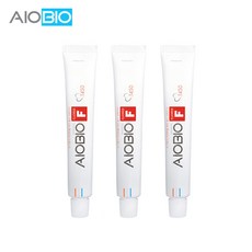 치과전용 아이오바이오 F1450 치약 고불소 충치예방 치약 휴대용/여행용 치약, 50ml, 3개