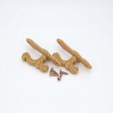 커튼정리 고정클립 우드색 후사용고리세트