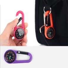 건shop디자인 휴대용 등산고리 나침반 고리나침반