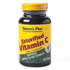 Nature's Plus 酯化維生素 C 無麩質片劑, 90入, 1個