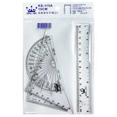 KING LIFE KS-115A 組合定規 (尺組), 1個