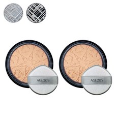 AGE20S 3D 터치 하이커버 쿠션 블랙라벨에디션 리필 1개, 리필 21호, 2개