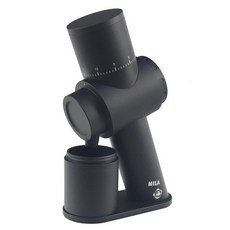 MILA 電動磨豆機 鍍鈦刀盤 研磨機 手提收納箱 內層定位保護設計, 1個, 鍍鈦金, 約 25 - 30 克