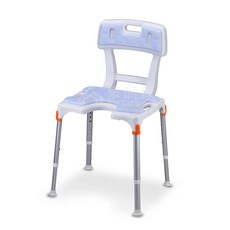 來而康 光星 NOVA U型座墊 KING plus 有背靠洗澡椅 沐浴椅 澡椅 義大利製, 1個