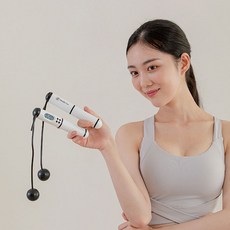 헬스럽 2in1 스마트 줄넘기 무선 줄없는 노라인 (+일반줄 포함), 화이트, 1개