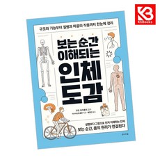 보는 순간 이해되는 인체 도감 책 + 책갈피 [KHBOOKS]