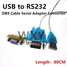 USB to RS232 COM 포트 직렬 포트 9 핀 DB9 케이블 직렬 어댑터 컨버터 암 어댑터 포함 윈도우 8 CD 없음 지원, 1 set