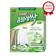 헨켈 컴배트 좀벌레싹 허브 옷장용 6개입 1개