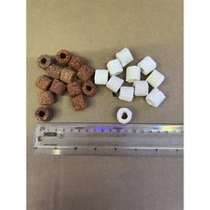 多孔陶瓷環 培菌濾材 淨水 15kg, 1個, 紅色15kg