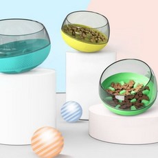 급체방지 식기 민트 애완 반려견 개 강아지 애견 dew+70396UZ