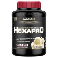 ALLMAX 運動蛋白粉 草莓奶昔味, 法國香草, 1個, 2.5 公斤