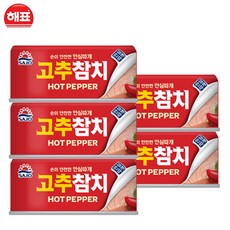 사조해표 안심따개 고추참치 (135g), 135g, 5개