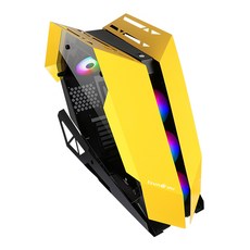 TSUNAMI Protector Bumblebee 熊蜂系列 ATX 電競機殼/機箱 (黑/黃), 1個, 黃色, Protector Bumblebee熊蜂系列