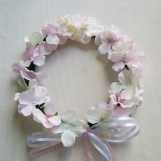 Fondant Flower 셀프웨딩 화관 파티 촬영 소품 수국화관 조화화관