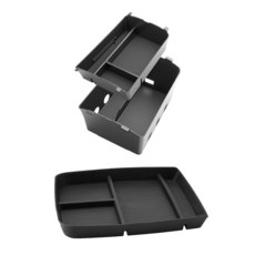 LUWU 2026 팰리세이드 센터 콘솔 오거나이저 2026 현대 팰리세이드 액세서리와 호환 팔걸이 콘솔 오거나이저 상단 팔걸이 인서트 트레이 팰리세이드 LX3 2026 액세서, 2026 팔리세이드 팔걸이 박스 세트 3개