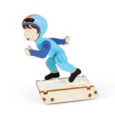 달려라 조립키트 YM861-38 스케이트 pbh+6021dw