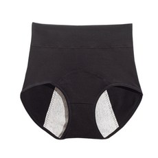 姨媽例假月經期衛生褲純棉抗菌襠高腰生理褲內褲女士前後防漏大碼, M