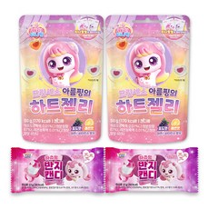 프린세스 캐치티니핑 젤리 50g + 하츄핑의 반지캔디 13g 세트
