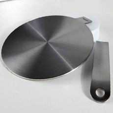 인덕션 열전도판 가열판 히팅플레이트 인덕션가열판, 실버, 1개, 인덕션팬-20cm