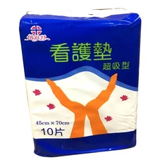 倍舒特看護墊-小款 (45x70cm) 10片 /20包, 小的, 1箱, 20個裝