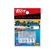TICT Dart Jighead #M 鉛頭鈎 汲頭鈎 根魚, 1個, 1.3