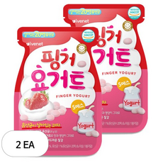 아이배냇 핑거 요거트, 플레인, 20g, 2개