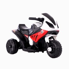 TECHONE MOTO31 三輪玩具兒童電動摩托車重機可坐可騎充電附早教音樂系統紅藍兩色顏質實力兼具溜娃神器, 紅色, 1個