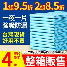 特惠囤貨60x90cm 100片 護理墊 看護墊 孕婦墊 產褥墊 尿墊 尿布墊 月經墊 產墊 寵物尿墊 拋棄式, 1個, 60*90【100片】經濟款,1箱