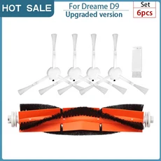 드림 봇 D9 맥스 로봇 진공 청소기용 액세서리 HEPA 필터 메인 사이드 브러시 천 교체 예비 부품