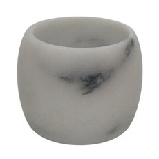 大理石餐巾環 - 簡約時尚餐巾圈，提升餐桌質感, 白色, 1個, 1個裝