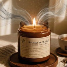 보르넬리 향기좋은 향초 캔들 집안 주방 냄새제거, 1개, 190g, 프리지아