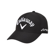 캘러웨이 2026 투어 어센틱 모자, 블랙