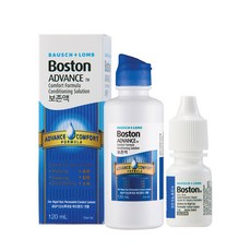 [26년 첫특가] 바슈롬 보스톤 어드밴스 보존액 120ml+원스텝 단백질제거액 5ml 세트 + 심플러스 30ml 증정 하드렌즈 드림렌즈, [26년 첫특가] 바슈롬 보스톤 어드밴스 보존액 120